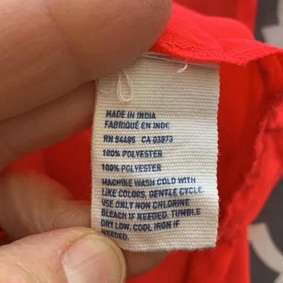 American Eagle Outfitters Button Down Neon Sheer Blouse - Picture 10 of 12